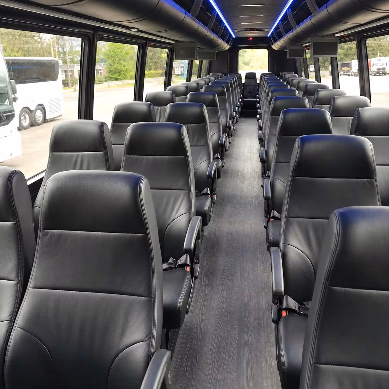 30 passenger minibus interior