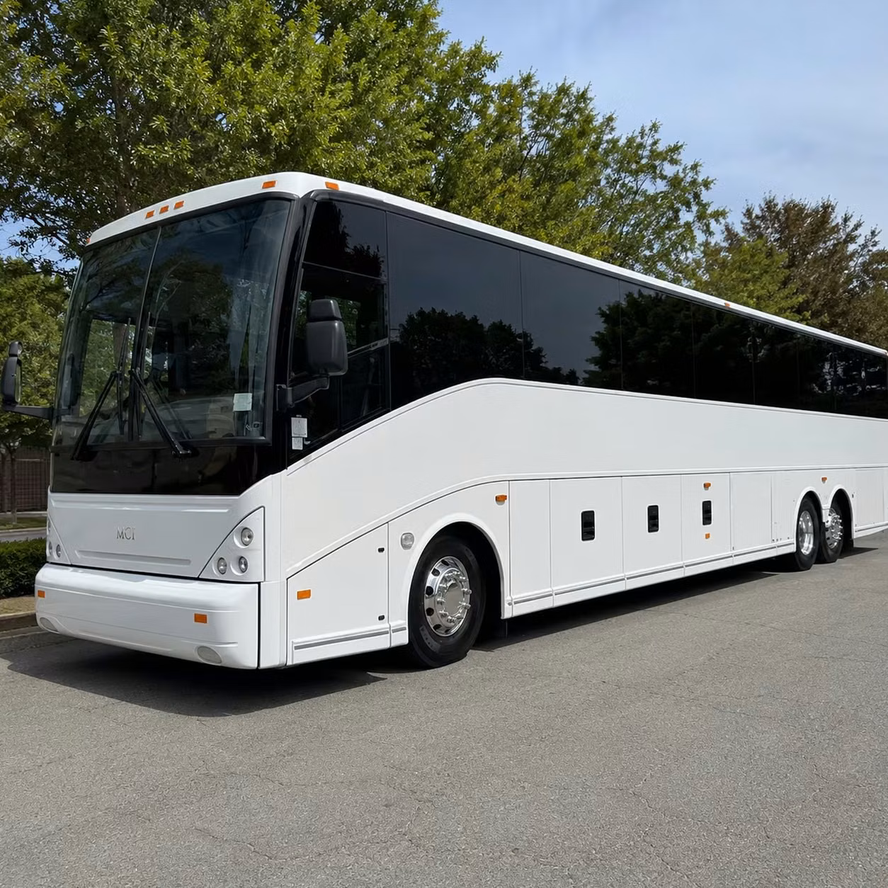 56 passenger charter bus