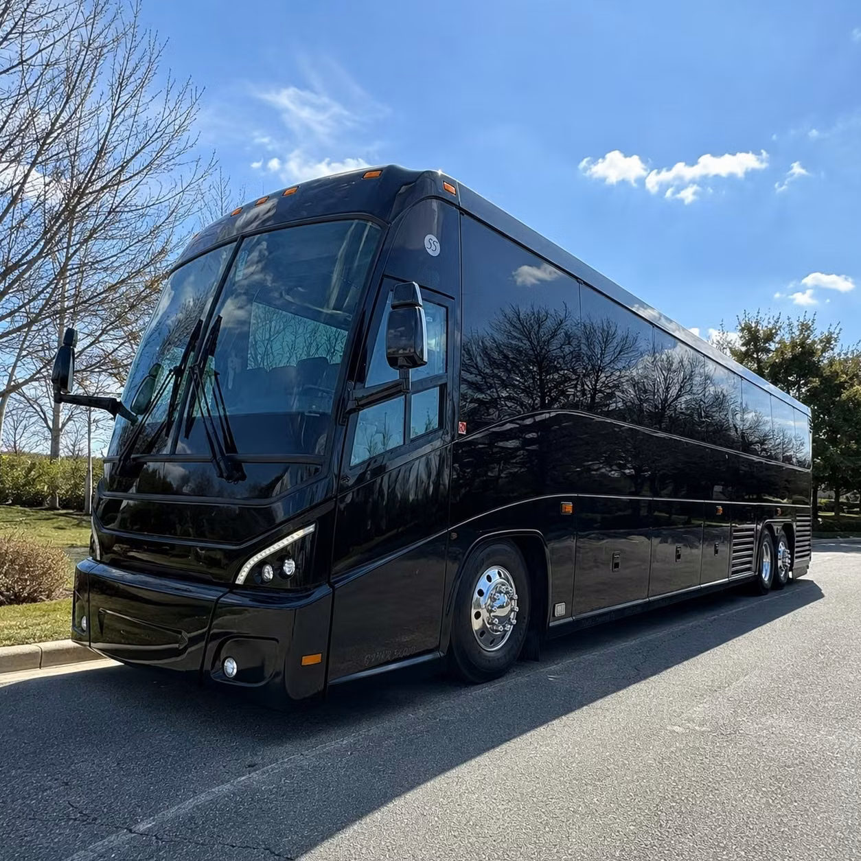 charter bus transportation for nebraska national guard operations in lincoln
